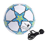 Alomejor Assistenza per L'allenamento di Calcio con Corda Elastica Ad Alta Resistenza per Giocatori di Calcio di Tutti i Livelli Realizzata in Materiale PVC (N. 5)
