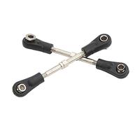 Alomejor Asta di Collegamento dello Sterzo RC di Alta qualità Set di Collegamenti dello Sterzo di Guida Stabile per ZD 10421 1/10 RC Car 2 Pezzi Fuoristrada