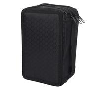 Alomejor Astuccio Oxford Indossabile con 72 Scomparti, Organizer Portatile, per Pennelli da Acquerello, per Artisti e Studenti, (BLACK)