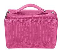 Alomejor Astuccio per Matite di Grande capacità con 252 Scomparti per Artisti, Studenti e Professionisti, per Penne con Cerniera a 5 Strati per Organizzare Penne e Matite, Materiale PU (Rosa rossa)