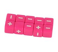 Alomejor Attraenti Giocattoli di di Calcolo della Matematica - 20pc più Meno per Lezioni di Matematica (PINK)