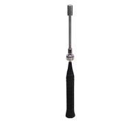Alomejor Attrezzatura di Addestramento a Badminton Portatile con Costruzioni Solide per Migliorare la Forza e Le Competenze, Ideali per i Giocatori di Badminton di Tutti i Livelli (Black)