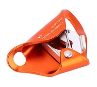 Alomejor Attrezzatura per la Protezione del Seno per Cramelli in Metallo Arrampicarsi All'aperto, in Lega Facile, la Corda da 8-13 Mm, Ideale L'alpinismo (Dispositivo ascendente al torace)