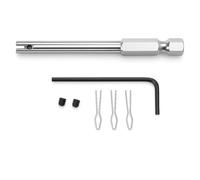 Alomejor Attrezzo per Inserimento Nippli Raggi Bicicletta, Acciaio Inossidabile, Include Punta Vite, Anelli di Sicurezza, Viti, Chiave Esagonale