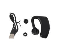 Alomejor Auricolare Bluetooth Monoauricolare con Lunga Durata di Conversazione Resistente Al Sudore per la Corsa e la Guida ABS