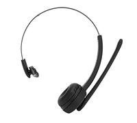 Alomejor Auricolare Telefonico Bluetooth, Microfono Girevole Comodo e Leggero, per Lavoro Remoto in Ufficio,