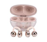 Alomejor Auricolari Wireless a Clip Bluetooth con Orecchini Staccabili | Design Audio Alla Moda 2 in 1. Struttura a Clip con Orecchio aperto. Connessione Bluetooth stabile. Ottima Scelta regalo.