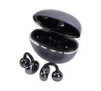 Alomejor Auricolari Wireless a Clip Bluetooth con Orecchini Staccabili | Design Audio Alla Moda 2 in 1. Struttura a Clip con Orecchio aperto. Connessione Bluetooth stabile. Ottima Scelta regalo.