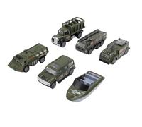 Alomejor Auto Giocattolo in Lega Set varietà di varietà, Auto Modello di Attrito per lo Sviluppo di abilità Motorie, Materiale Amichevole per Bambini per (Stile A.)
