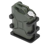 Alomejor Auto RC Simula Il Serbatoio del Carburante, Arredamento, Che Sono Stati Splendidamente Sviluppati per Migliorare l'autenticità, Adatti Ai Proprietari di SCX10 (Verde Scuro)