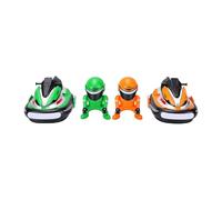 Alomejor Autoscontri RC 2.4G per Auto da Corsa Telecomandate a 2 Giocatori, con Battaglia a Doppio Giocatore per Giochi Al Coperto e All'aperto per Bambini (stile 1)