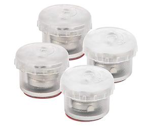 Alomejor Avvertimento di Volo LED Segnale di Volo Notturno per UAV Universale Flash Stroboscopico Drone Faro di Ricerca, 2x Rosso/2x Verde 30-40lm Plastica Trasparente CR927 Batterie 4 Pro/FIMI