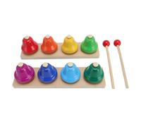 Alomejor Bande da Scrivania per Bambini, Nota Giocattolo Musicale Colorato con Mazze di Legno per L'apprendimento in età Prescolare