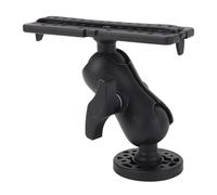 Alomejor Base di Montaggio per Ecoscandaglio, Design Resistente Agli Urti, Girevole a 360 Gradi, in Altezza Regolabile, con Materiale ABS, per la Pesca in Canoa in Kayak per Barche Marine