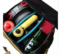 Alomejor Basse con Servizio Barbecue per Cucina Portatile per Viaggi -out out Travel, 600d Oxford, 40 * 27 * 20 Cm, 1 * Picnic, Campeggio All'aperto,