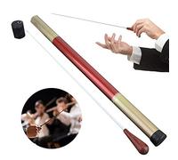 Alomejor Bastone da Musica Conduttore in Legno Manganelli Manico Orchestra Direttrice Musicali Baton per Il Concerto Sinfonia Corale