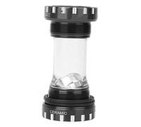 Alomejor Bike in Lega di Alta qualità BB109 Supporto di Sfondo in Ceramica Integrato, 1 STC Ideale per Il Telaio 68-73 Mm, per i Ciclisti Che Sembrano sostenibilità (Black)