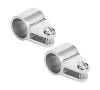 Alomejor Bimini Top Jaw in Acciaio Inossidabile con Ganascia Marina 2 Pezzi 22MM 25MM Accessori per Barche per Yacht Gonfiabili in Vetroresina Facile Installazione Finitura Lucida (25MM)