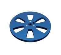 Alomejor Bobina di Nastro Vuota da 7 Pollici per Parti di Macchine Aperture/ReVox Studer, Migliora la qualità del Suono con Materiale in Lega di Alluminio (BLUE)