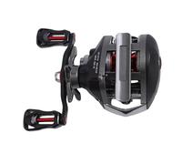 Alomejor Bobina Esca, Bobina di Pesca a Sinistra con Doppio Freno Magnetico 6.3: 1 Rapporto di Attrezzatura da 17,6 Libbre per la Pesca di Spigolose in Acqua Salata D'acqua Dolce