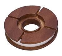 Alomejor Bobina per Lenza da Pesca a Mosca, Organizer in Legno con Nucleo in Schiuma per Ami e Finali, Accessorio Portatile per Pescatori