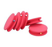 Alomejor Bobine di Schiuma da Pesca da 10 Pezzi, Tavola di Avvolgimento in Morbida Schiuma Eva con Design Colorato per Ami da Pesca Sicuri, Accessori per la All'aperto (Pink)