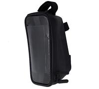 Alomejor Borsa da Bici, Custodia Rigida per Touchscreen in Carbonio EVA, Supporto per Telefono Impermeabile per Ciclisti, Adatto a Telefoni Fino a 6,0 Pollici