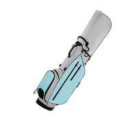 Alomejor Borsa da per Mazze, Borsa da Portatile Leggera in Nylon con più Scomparti per Mazze e Doppie Tracolle, per Uomini e Donne Durante gli Allenamenti Sul Campo Pratica (azzurro)