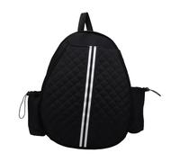 Alomejor Borsa da Tennis, Zaino da Tennis Impermeabile con Scomparto Bagnato e Borsa per Racchette a Tracolla Leggera con Gancio per Campo da Uomo e da Donna