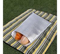 Alomejor Borsa di Stoccaggio degli Alimenti Termici di Alta qualità Ambiente a Temperatura Stabile per Picnic, Viaggio [10pcs/set] (25 * 30 cm)