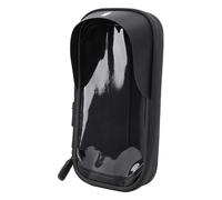 Alomejor Borsa di supporto per telefono da bicicletta touch screen con doppio design resistente all'acqua per motociclisti da strada (Black)