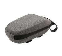 Alomejor Borsa frontale per scooter elettrico, nylon 600D, impermeabile, con guscio rigido in EVA e 4 ganci forti, grande spazio per accessori per bicicletta, scooter, chiavi (grigio)
