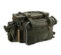 Alomejor Borsa per Attrezzatura da Pesca Multifunzione Spallacci Rinforzati Spallacci Allargati Estesi Cintura e Tracolla Cintura in Nylon Militare Regolabile con capacità Sufficiente per