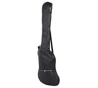 Alomejor Borsa per Basso Nero Imbottita Impermeabile con Tasche Multifunzionali per gli Appassionati di Musica Borsa per Basso Elettrico in Tessuto Oxford con Doppie Cinghie per una Protezione