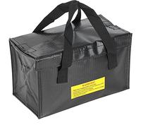 Alomejor Borsa per batteria antideflagrante, dispositivo di protezione di sicurezza per batteria al litio, per vari aerei RC, realizzato con materiali ignifughi