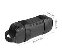 Alomejor Borsa per Bici Elettrica Borsa per Bici per di Stoccaggio BACCO Controller Controller con Foro per Cavi Regolabili per Imbottitura per la Comoda Conservazione Sulla