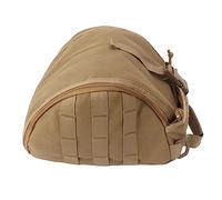 Alomejor Borsa per Casco da Esterno Borsa per Casco da Bicicletta per Bici da Moto Impermeabile in Nylon Resistente con Interno Imbottito, Tracolla Regolabile, Ideale per (GREY)