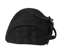 Alomejor Borsa per Casco da Esterno Borsa per Casco da Bicicletta per Bici da Moto Impermeabile in Nylon Resistente con Interno Imbottito, Tracolla Regolabile, Ideale per (GREY)