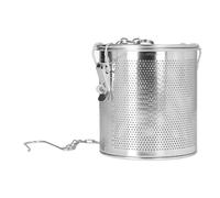 Alomejor Borsa per Condimenti in Acciaio Inossidabile per Infondere Facilmente Sapori in Zuppe e Stufati con Catena Estesa e Maglia Fine - 1 unità (1.3L)