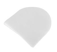 Alomejor Borse per Dischi in Vinile Antistatiche da 100 Pezzi Custodie Protettive Durevoli di Alta qualità per Dischi in Vinile da 7 Pollici Bianco 18x18 Cm