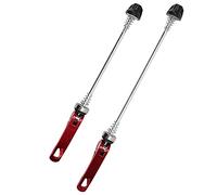 Alomejor Bottiglia per Vivente Veloce per Mountain Bike Pratico Set di Elaborazione CNC 2 Gonfiore Compatto Leggero per Installazione di Luce, Accessori per Ciclo in Acciaio in Alluminio (Rosso)