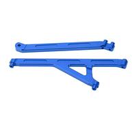 Alomejor Braccia di Collegamento di Supporto del Telaio di Aleay Stabilito per la Persistenza di Lasiernut U4 1/10 RC off -Rad Auto, Front Distable Front (Blue)