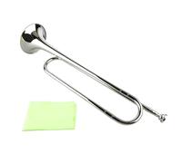 Alomejor Brass Bugle B Flat Retro Standard Trumpet Musical Strumento, Facile da Giocare, Eccellente stabilità, Lunga Vita, per Band Scolastica e Orchestra