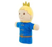 Alomejor Burattini a Mano Personaggio del Castello delle Fiabe 32 Cm | Compagno Versatile, Pelliccia di Coniglio Sintetica, Narrazione, Ora della Nanna, Giochi in Classe, Insegnamento Nella