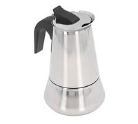 Alomejor Caffettiera per Piano Cottura, Acciaio Inossidabile Durevole, | Manico ergonomico, Tipo a goccia, Buona ritenzione del calore, Design leggero, Adatto a tutti i fornelli
