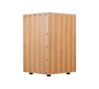 Alomejor Cajon Drum Box Zebra Wood Tono Regolabile Antiscivolo (Stile | Strumento a Percussione Manuale, Superficie Liscia e Lucida, Resistente all'umidità, per Principianti, Viaggi, Feste,
