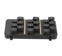 Alomejor Cambia Accordi per Chitarra Strumento Musicale Efficiente di Aiuto per Chitarra Folk per Principianti Principianti 38 Pollici-41 Pollici Nero