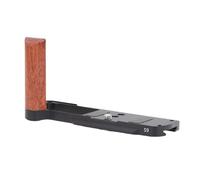 Alomejor Camera L Shape Grip for S9, QR Plate Design (BLACK)