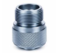 Alomejor Canister da Esterno per Bombole di Gas da Campeggio, Adattatore per Bombole a 1L Mapp