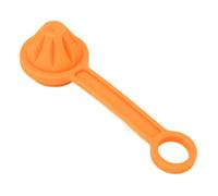 Alomejor Cappello Universale del REGOLATORE di Immersioni Silicone Scuba REGOLATORE di Copertura COPERTUTO CONNETTORE CONNETTORI (Orange)